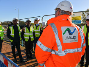 Supporting image for story: Construction students get to see housebuilding first hand