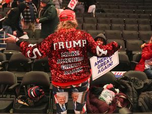 Supporting image for story: Raucous rally punctuates events celebrating Trump on eve of inauguration