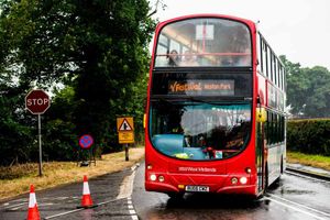 There was some congestion in the areas around Weston park as crowd arrived to V Festival