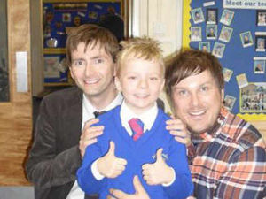 Supporting image for story: Child star rubbing shoulders with David Tennant for new Nativity film