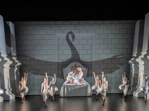 Swan Lake by Matthew Bourne at Birmingham Hippodrome. Photo: Johan Persson