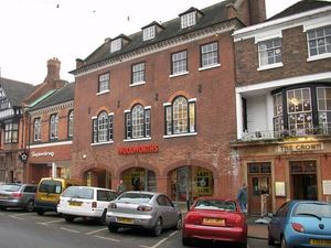 Woolworths before the shop was taken over by The Original Factory Shop