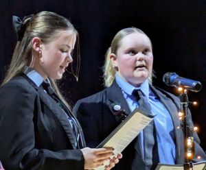 Ercall Wood duo Isabelle Dowdall and Brie Prestwood.