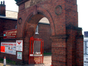 Supporting image for story: Football club submits plan for new spectator stands and works to address subsidence risks at historic ground