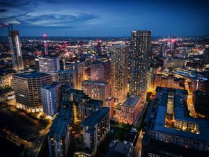 CGI of the proposed Birmingham city centre development. Taken from design and access statement prepared by SimpsonHaugh Architects on behalf of Vita Group.
