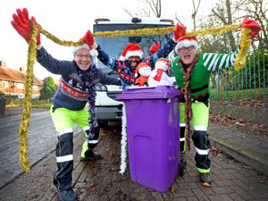 Supporting image for story: Wolverhampton's famous binmen swap dancing for singing with shot at Christmas number one