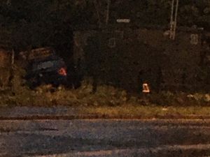 Supporting image for story: Car crashes into gas substation causing leak and road closure in Chasetown