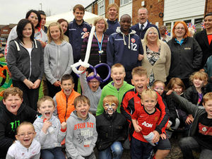 Supporting image for story: Walsall FC players open new community centre in Brownhills