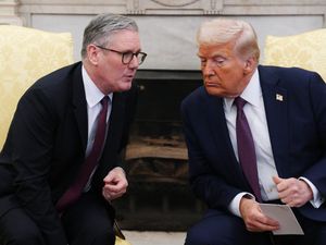Sir Keir Starmer and Donald Trump