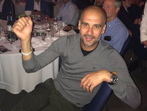 Supporting image for story: Smile for Joel: Pep Guardiola shows support for Tunisia terror victim