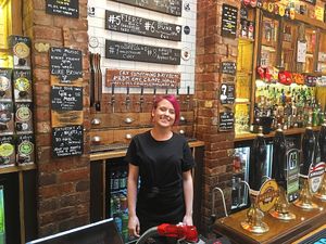 Angel Kelly says the The Hogshead gets rammed and at times sells out of drink