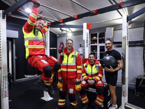 Supporting image for story: Gym members having a ball to raise money for Midlands Air Ambulance Charity