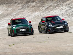 Supporting image for story: Mini’s Cooper and Aceman get performance John Cooper Works models