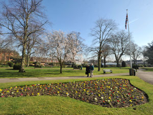 Supporting image for story: Stafford's Victoria Park closed off as man collapses 
