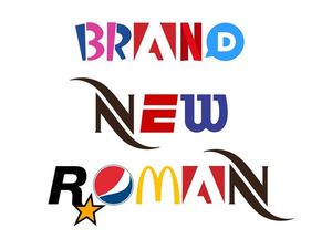 Supporting image for story: New font remakes the alphabet from leading brand logos