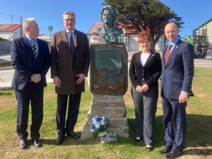 Supporting image for story: Shrewsbury MP visits Falklands to mark 40th anniversary of conflict