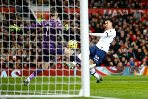 Tottenham Hotspur's Dele Alli scores