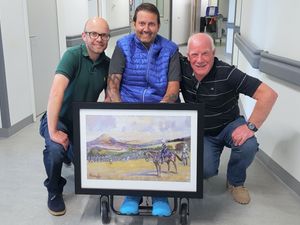 Supporting image for story: Old pals put Shropshire paralympic archer Mikey in the picture