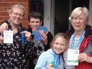 Supporting image for story: Walkers raise nearly £30,000 for children's hospice