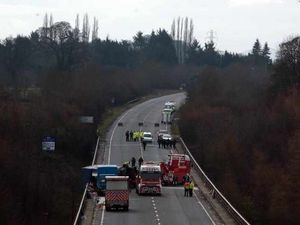 Supporting image for story: Crash road reopens