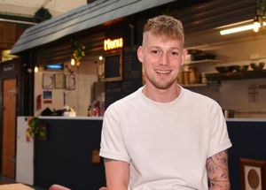 Matthew Palin, from Oddpals Street Kitchen on Friday, May 2, 2025.