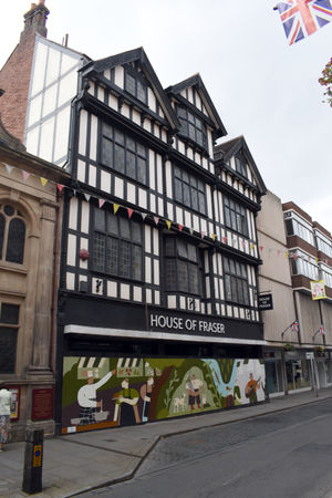 House of Fraser in Shrewsbury has been closed since 2019