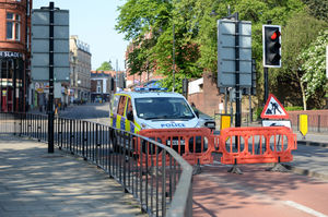 The scene in Wolverhampton