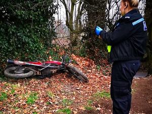 Supporting image for story: Stolen and dumped motorbike recovered after five months 