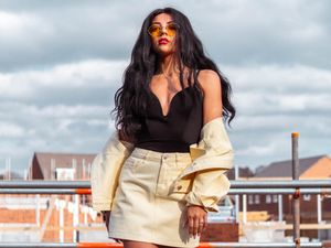 Supporting image for story: Wolverhampton singer Amy G goes back to school