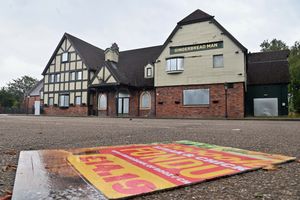 The former Gingerbread Man pub in Market Drayton, which closed in July.