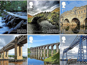 Supporting image for story: Stamps celebrate iconic bridges – but county landmark misses out