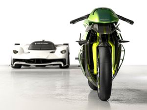 Supporting image for story: The AMB 001 Pro is a track-only Aston Martin superbike