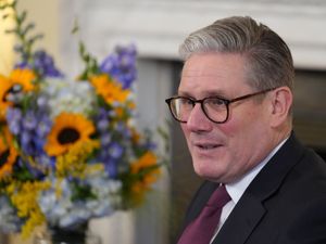 Prime Minister Sir Keir Starmer hosts a reception for members of the Ukrainian community and those who have played a role in supporting them in the UK, in Downing Street, London