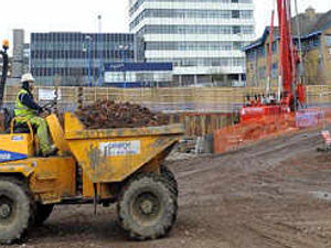 Supporting image for story: £77m college plan work under way