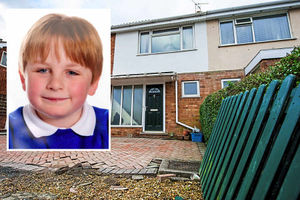 The Cooper's home in Trench, Telford, where the DIY SOS team are heading to work. Inset: Matthew.