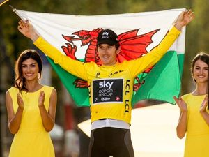 Supporting image for story: Geraint Thomas: When Tour de France winner rode in Newport Nocturne