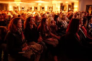 Ruby Wax brings her new book to a Booka Bookshop event at The Lion Quays Hotel & Spa in Oswestry
