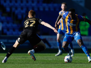 Supporting image for story: Chey Dunkley issues rallying call as he eyes a happy Shrewsbury ending