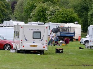 Supporting image for story: Travellers leave Walsall Wood site after a week