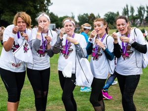 Supporting image for story: Chocolate addicts on their marks for fun run