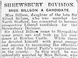 Supporting image for story: The 1920s Shrewsbury dream which died with Mabel Billson