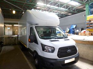 The cocaine and heroin was found in a van containing boxes of nitrous oxide canisters. Photo: National Crime Agency