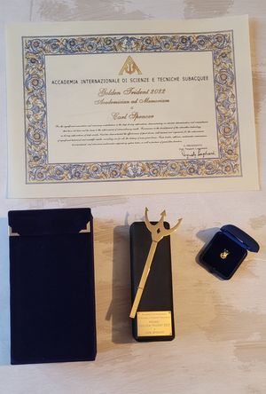 Carl is only the second ever person to receive the Golden Trident Academy Award posthumously 