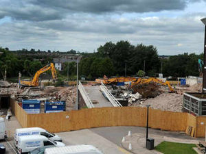 Supporting image for story: Workshop buildings hit the dust
