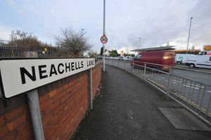 Neachells Lane's junction with Willenhall Road