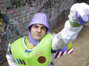Supporting image for story: Toy Story fan changes name to Buzz Lightyear