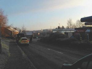 Supporting image for story: Investigations continue after robber wearing balaclava tried to raid security van in Telford