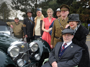 Supporting image for story: Dancers look the part for 1940s event at RAF Cosford