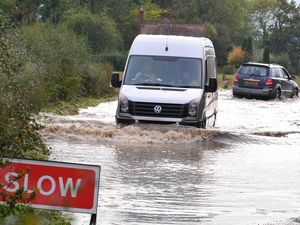 Supporting image for story: Flood-hit road between Telford and Shrewsbury remaining closed  