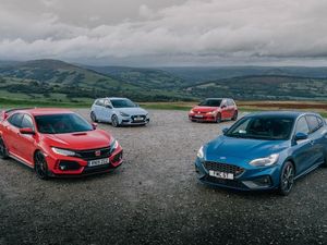 Supporting image for story: Hyundai i30N v Honda Civic Type R v Volkswagen Golf GTI TCR v Ford Focus ST